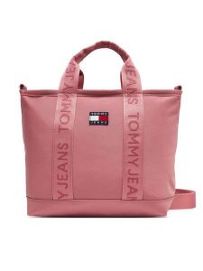 Tommy Jeans Torebka Tjw Daily Mini Tote AW0AW17566 Różowy. Czerwone torebki klasyczne Tommy Jeans, bez wzorów, z jeansu, bez dodatków. Za 239,99 zł.