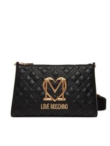 LOVE MOSCHINO Torebka JC4300PP0MK1200A Czarny. Czarne torebki klasyczne LOVE MOSCHINO, bez wzorów, ze skóry, bez dodatków. Za 639,99 zł.