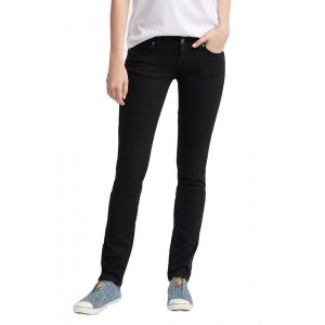 Damskie Spodnie Jeansowe MUSTANG Gina Skinny Denim Black 1005452 4000 940. Czarne jeansy Mustang, bez wzorów, z denimu. Za 219,00 zł.