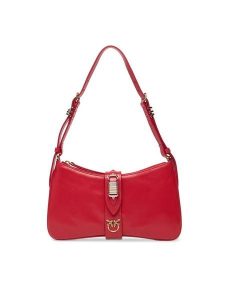 PINKO Torebka Arthemis Shoulder Mini AI 24-25 PLTT 103512 A29V Czerwony. Czerwone torebki klasyczne Pinko, bez wzorów, ze skóry, bez dodatków. Za 679,99 zł.