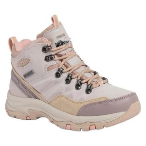 Skechers Buty Trekkingowe Damskie Rocky Mounta beżowe 41. Brązowe buty trekkingowe Skechers, bez zapięcia. Za 356,82 zł.