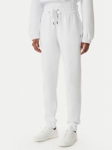 Armani Exchange Spodnie dresowe XW001745 AF10818 U0002 Biały Regular Fit. Białe spodnie dresowe Armani Exchange, s, bez wzorów, z bawełny. Za 494,99 zł.