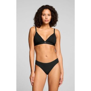 Puma stringi damskie 3-pack czarne. Czarne stringi Puma, bez wzorów, z bawełny. Za 156,20 zł.