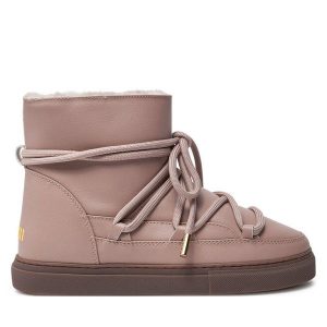 Śniegowce Inuikii. Czerwone buty zimowe Inuikii, bez obcasa, bez zapięcia. Za 879,99 zł.