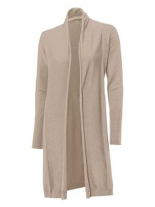 Heine Kardigan w kolorze beżowym rozmiar: 42. Brązowe kardigany Heine. Za 101,23 zł.