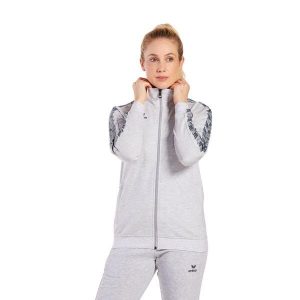 Damska bluza dresowa Erima Essential Team. Szare bluzy Erima, s, bez wzorów, z dresówki, bez kaptura. Za 330,99 zł.
