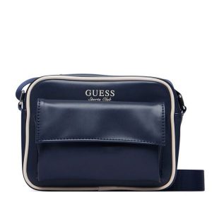 Torebka Guess. Niebieskie torebki klasyczne Guess, z aplikacjami, bez dodatków. Za 294,99 zł.
