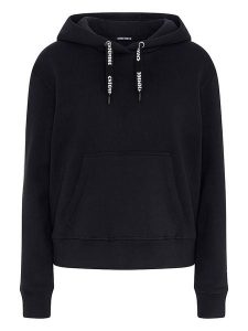 Chiemsee Bluza "Vanula" w kolorze czarnym rozmiar: S. Czarne bluzy Chiemsee, s, bez wzorów, z bawełny, z kapturem. Za 154,07 zł.