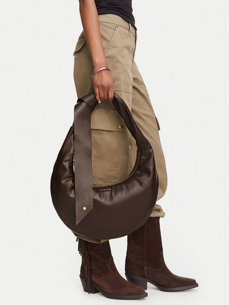 G-Star Raw Torebka C-LDA8818 Brązowy. Brązowe torebki klasyczne G-Star, bez wzorów, ze skóry, bez dodatków. Za 249,99 zł.