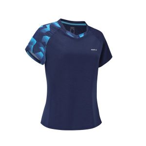 Koszulka do badmintona damska Perfly Lite 560. Czarne bluzki PERFLY, l, bez wzorów, z elastanu, sportowe, bez kołnierzyka, bez ramiączek. Za 79,99 zł.