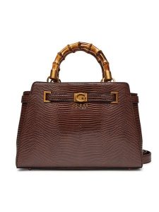 Guess Torebka HWKB95 06060 Brązowy. Brązowe torebki klasyczne Guess, z aplikacjami, ze skóry, bez dodatków. Za 559,99 zł.