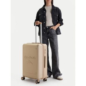 Walizka średnia Reebok. Żółte walizki Reebok, bez wzorów, średnie. Za 299,99 zł.
