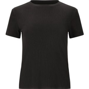 Koszulka damska Athlecia Tinashe. Czarne koszulki sportowe Athlecia, bez wzorów, bez ramiączek, na fitness i siłownię. Za 124,00 zł.