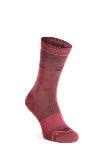 Skarpety merino damskie Ortovox Alpine Pro Comp Mid Socks. Czerwone skarpetki ORTOVOX, bez wzorów, z materiału. Za 141,79 zł.