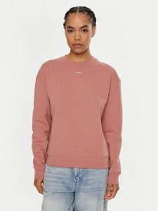 Calvin Klein Bluza Nano Logo K20K208329 Różowy Regular Fit. Czerwone bluzy Calvin Klein, xs, bez wzorów, z syntetyku, bez kaptura. Za 249,99 zł.