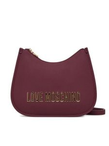 LOVE MOSCHINO Torebka JC4021PP1NKD0552 Bordowy. Czerwone torebki klasyczne LOVE MOSCHINO, bez wzorów, ze skóry, bez dodatków. Za 669,99 zł.