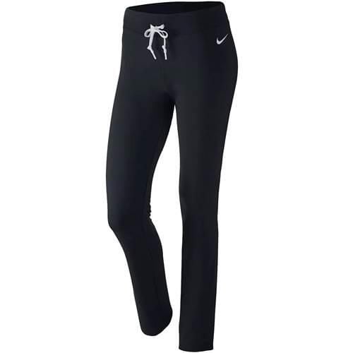 Spodnie treningowe damskie Nike Jersey Pant OH. Czarne spodnie dresowe Nike, bez wzorów, z jersey. Za 279,00 zł.