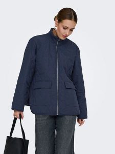 JDY Kurtka pikowana "Raya" w kolorze granatowym rozmiar: XL. Niebieskie kurtki JDY, xl, bez wzorów, bez kaptura. Za 141,85 zł.