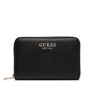 Portfel Guess. Czarne portfele Guess, z aplikacjami. Za 264,99 zł.