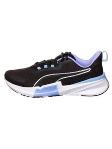Puma Buty "PWRFrame TR 2" w kolorze czarno-błękitnym do biegania rozmiar: 37,5. Czarne buty sportowe Puma, bez wzorów, z materiału, bez zapięcia, do biegania. Za 223,99 zł.