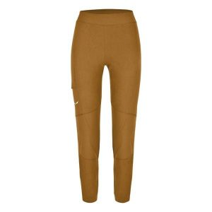 Legginsy damskie Salewa LAVAREDO HEMP pomarańczowe 00-0000028034_7020 r M. Brązowe legginsy Salewa, bez wzorów, z dżerseju. Za 394,98 zł.