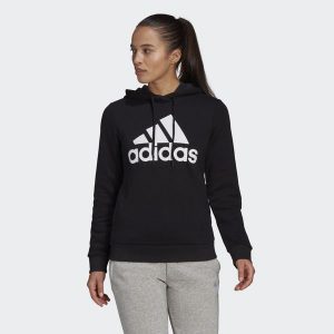 Bluza z Kapturem Loungewear Essentials Logo Rozmiar XS Czarny - GL0653. Białe bluzy ADIDAS, xs, bez wzorów, z kapturem. Za 199,00 zł.
