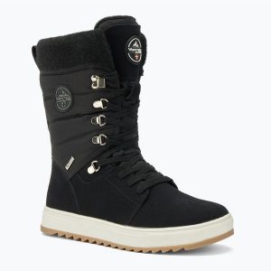 Śniegowce damskie Vertigo Alpes Coste. Czarne buty zimowe B VERTIGO, bez obcasa, bez zapięcia. Za 479,99 zł.