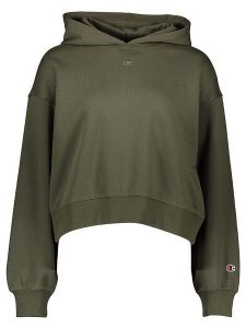 Champion Bluza w kolorze khaki rozmiar: L. Brązowe bluzy Champion, l, bez wzorów, z bawełny, bez kaptura. Za 92,21 zł.