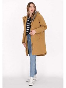 Schmuddelwedda Parka w kolorze jasnobrązowym rozmiar: M. Brązowe płaszcze Schmuddelwedda, m, bez wzorów, bez kaptura. Za 460,12 zł.