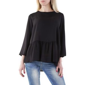 Bluzka w kolorze czarnym. Bluzki marki Sexy Woman. W wyprzedaży za 84,95 zł.