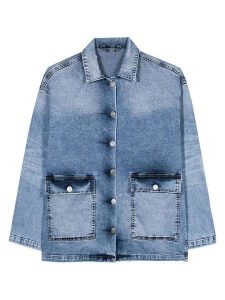 Herrlicher Kurtka dżinsowa w kolorze niebieskim rozmiar: XS. Niebieskie kurtki Herrlicher, xs, bez wzorów, bez kaptura. Za 217,99 zł.