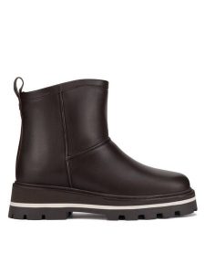 Gino Rossi Botki CASA-24FW302 Brązowy. Brązowe botki Gino Rossi, bez wzorów, ze skóry, bez obcasa, na płaskiej podeszwie, bez zapięcia. Za 439,99 zł.