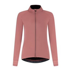 Kurtka rowerowa damska Rogelli Essential II softshell. Brązowe kurtki Rogelli, bez wzorów, z softshellu, bez kaptura. Za 367,00 zł.