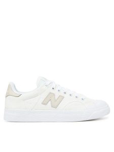 New Balance Trampki BB100CGN Biały. Białe trampki New Balance, bez wzorów, z materiału, bez zapięcia. Za 269,99 zł.