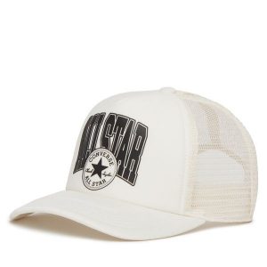 Czapka z daszkiem Converse. Białe czapki Converse, bez wzorów. Za 109,99 zł.