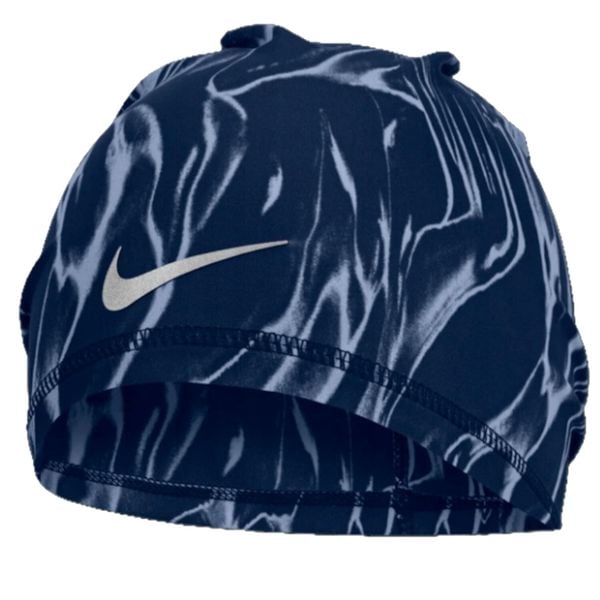 Czapka dla dorosłych Peak Dri-FIT Uncuffed Beanie. Niebieskie czapki Nike, bez wzorów, z elastanu. Za 139,99 zł.