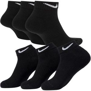 Skarpetki treningowe Nike Dri-fit SX7670-010 3 pack. Czarne skarpetki Nike, bez wzorów. Za 39,90 zł.