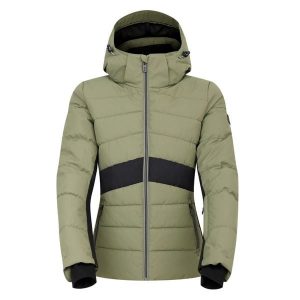 Damska Kurtka Narciarska Glacial. Czarne kurtki Dare 2b, na zimę, xs, bez wzorów, bez kaptura, narciarskie. Za 244,99 zł.