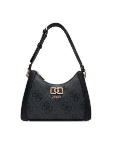 Guess Torebka Karnilla HWOS99 01180 Szary. Szare torebki klasyczne Guess, z aplikacjami, ze skóry, bez dodatków. Za 589,99 zł.
