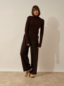 Just Cashmere Kaszmirowy golf "Lexie" w kolorze brązowym rozmiar: S. Brązowe golfy Just Cashmere, bez wzorów, z kaszmiru. Za 391,99 zł.