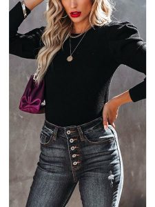 Milan Kiss Koszulka w kolorze czarnym rozmiar: S. Czarne bluzki Milan Kiss, s, bez wzorów, bez kołnierzyka, bez ramiączek. Za 113,99 zł.