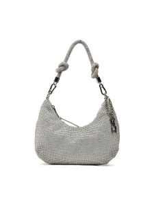 Steve Madden Torebka Bkaya SM13000999 Srebrny. Szare torebki klasyczne Steve Madden, bez wzorów, ze skóry, bez dodatków. Za 689,99 zł.