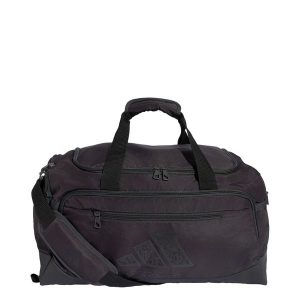 TORBA TRAINING DEFENDER GRAPHIC DUFFLE SMALL. Czarne torby podróżne i sportowe ADIDAS, bez wzorów, z materiału. Za 149,00 zł.