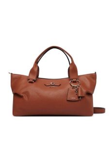 Guess Torebka Suzy HWBG23 22060 Brązowy. Brązowe torebki klasyczne Guess, z aplikacjami, ze skóry, bez dodatków. Za 634,99 zł.