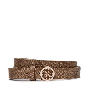 Pasek Damski Guess. Brązowe paski Guess, z aplikacjami. Za 149,99 zł.