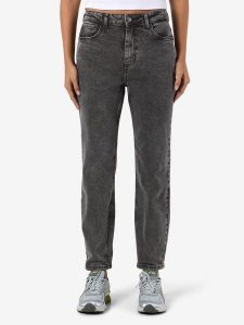 Noisy may Dżinsy "Moni" - Straight fit - w kolorze antracytowym rozmiar: W26/L30. Czarne jeansy Noisy may, z aplikacjami, z bawełny, z podwyższonym stanem. Za 114,95 zł.