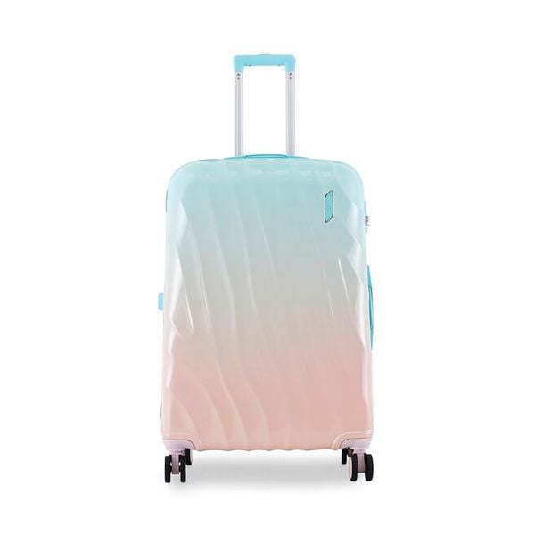 Walizka duża Semi Line. Niebieskie walizki Semi-line, bez wzorów, duże. Za 279,99 zł.