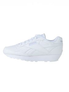Reebok Sneakersy "Rewind Run" w kolorze białym rozmiar: 39. Białe trampki Reebok, bez wzorów, z materiału, bez zapięcia. Za 127,95 zł.