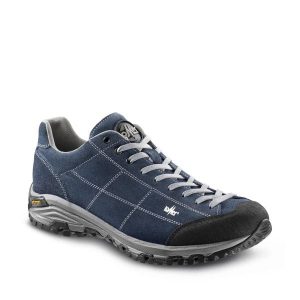 Buty do chodzenia Lomer Maipos Suede MTX. Czarne buty trekkingowe LOMER, bez zapięcia. Za 576,50 zł.