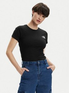 The North Face T-Shirt Redbox NF0A87NM Czarny Regular Fit. Czarne t-shirty The North Face, xl, bez wzorów, z bawełny, bez kołnierzyka, bez ramiączek. Za 109,99 zł.